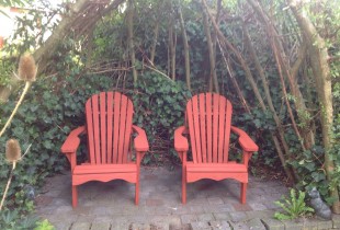 tuinbank verven