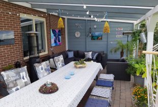 lichtblauw zweedse verf