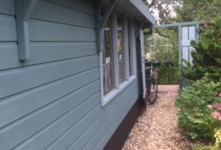 Bohus bla zweeds blauw schuurtje