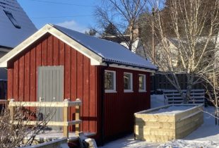 scandinavisch tuinhuis