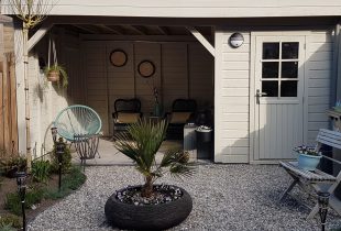 Tunkamer grijs verven